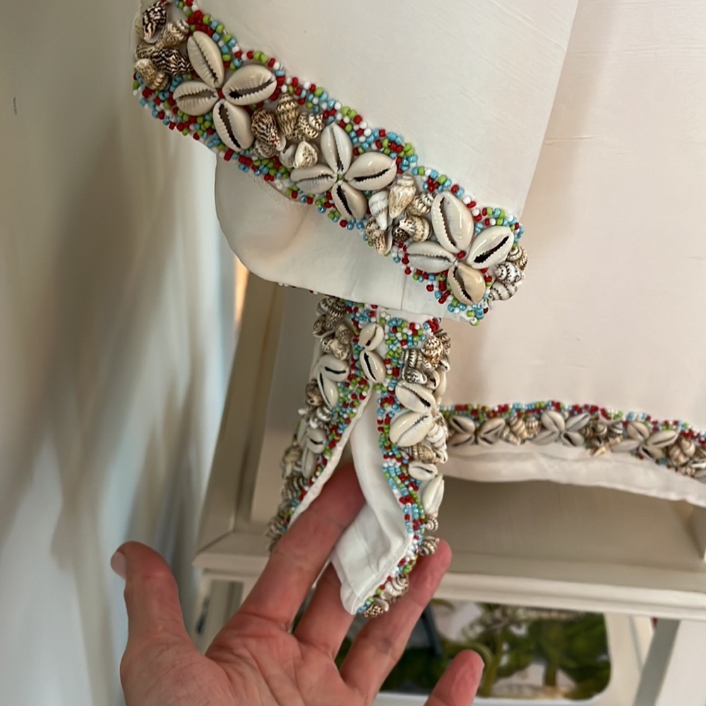 C.J. Laing Silk Tunic With Shell Border - image 6